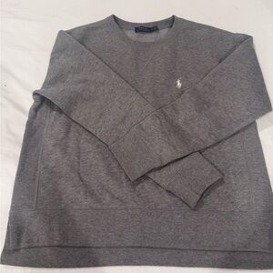 Grey polo Ralph Lauren sweatshirt